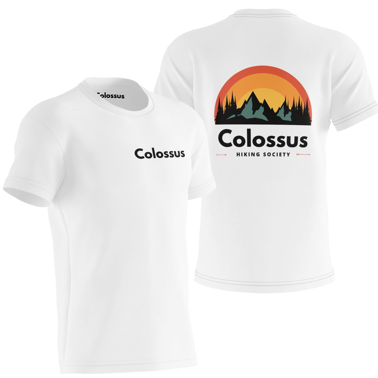Colossus Hiking Society T-Shirt - White